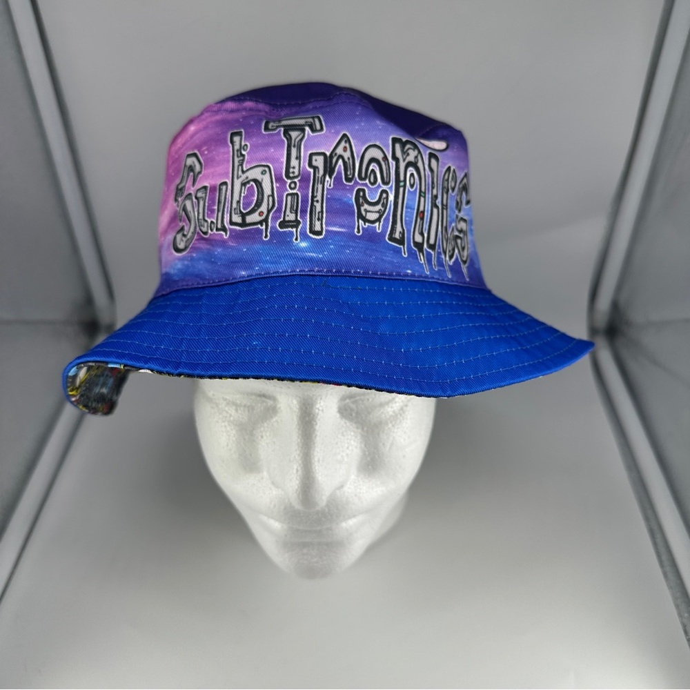 Subtronics Purple and Blue Reversible Bucket Hat